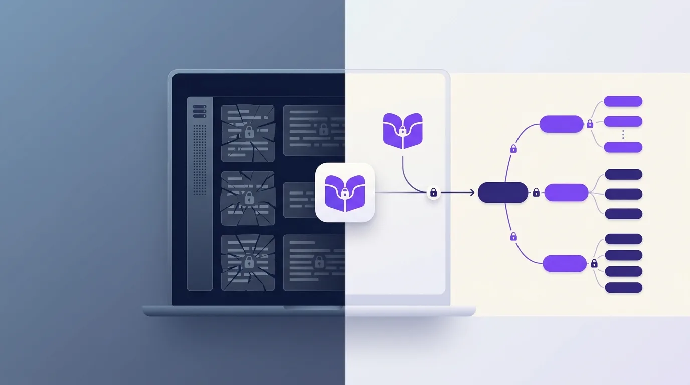 Zero-knowledge encryption explained through device-side keys and unreadable server storage