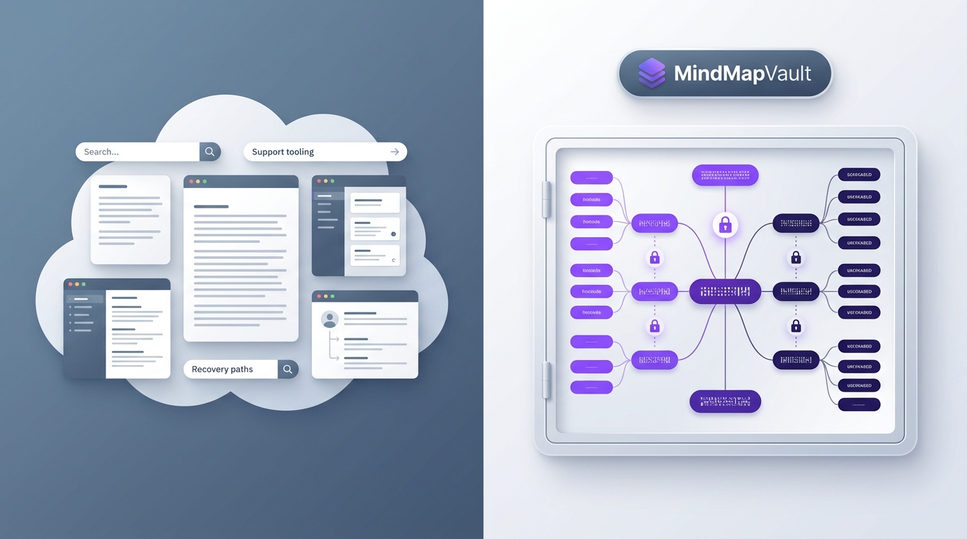 Hero image about privacy limitations in cloud note apps